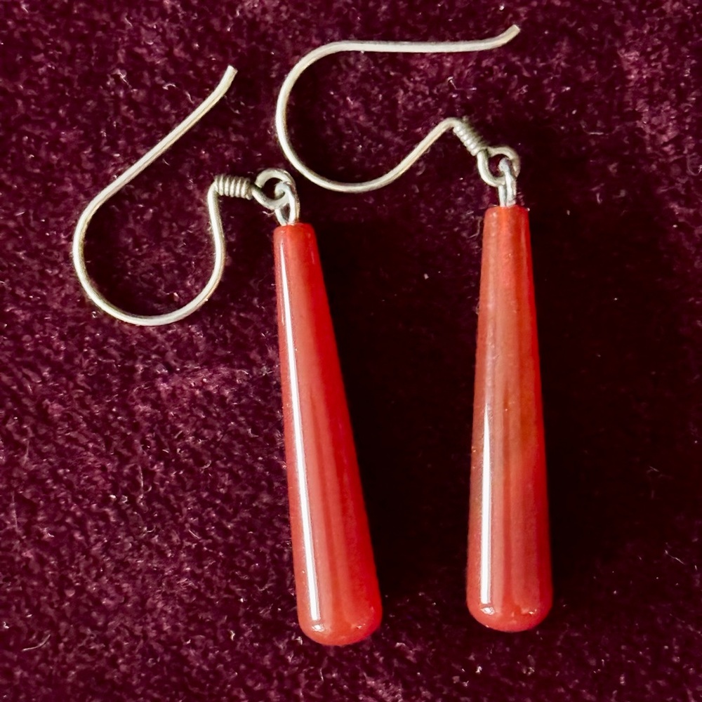 Carnelian earrings